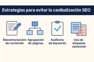 Estrategias para evitar canibalizacion